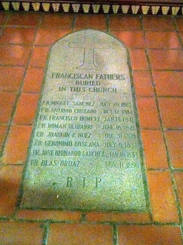 Admission Fees Mission San Gabriel Arcángel San Gabriel, CA